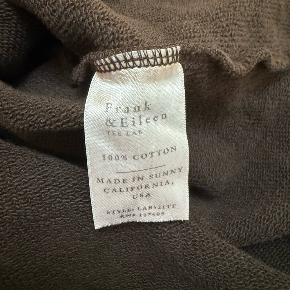 Frank & Eileen Kane Capelet Triple Fleece Hoodie - small NWOT - Picture 9 of 10